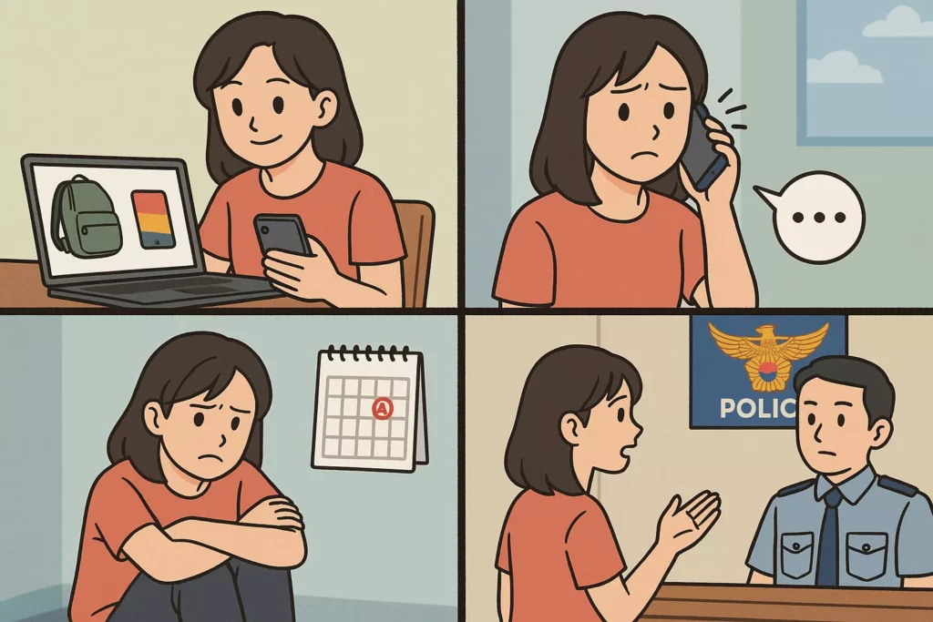 번개장터 계좌거래 사기 신고와 돈 돌려받는 방법